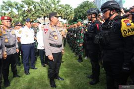 Apel gelar pasukan Operasi Ketupat Semeru 2025