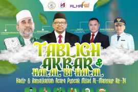 Hadiri Tabligh Akbar dan Halal Bihalal Puncak Milad Ke-14 di Pondok Pesantren Al Mansyur Bangka Belitung