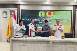 Yajid Fahmi terpilih aklamasi pimpin KONI HST periode 2025-2029