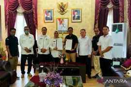 KPU Gorontalo Utara tandatangani adendum NPHD PSU Pilkada 2024