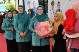 TP PKK Kalsel dan PKK HSS kolaborasi bakti sosial dan Safari Ramadhan