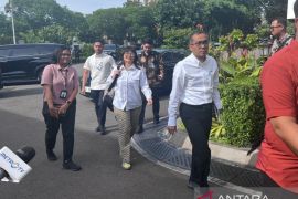 Menteri dan wakil menteri hadiri Sidang Kabinet Paripurna di Istana