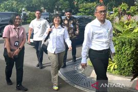 Menteri dan wakil menteri hadiri Sidang Kabinet Paripurna di Istana
