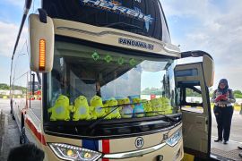 Penumpang berangkat dari Terminal Pulo Gebang capai 888 orang