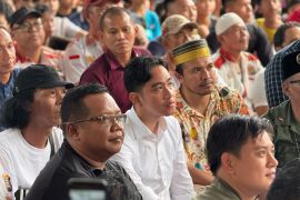 Presiden nonton laga Timnas di Istana, Wapres nobar di Lapangan Rengas