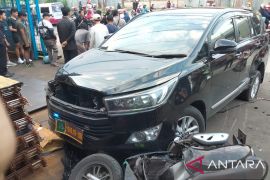 Polisi selidiki penyebab kecelakaan beruntun libatkan empat kendaraan di Jalan Sukabumi-Cianjur