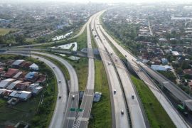 Lalin di Ruas Tol Belmera meningkat pada H-9 Lebaran