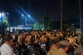 Polisi tangkap ratusan pemuda  konvoi ganggu ketertiban