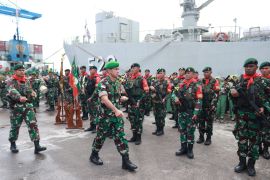 Satgas Pamtas RI-PNG diberangkatkan ke wilayah  perbatasan
