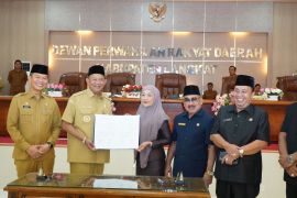 Bupati Langkat Syah Afandin sampaikan LKPJ 2024