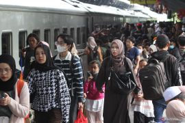  144.182 orang gunakan KA untuk mudik pada 21-24 Maret