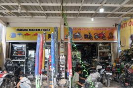 Servis sepeda motor mulai ramai jelang puncak mudik Idul Fitri