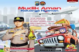 Perlu bantuan polisi saat mudik hubungi call center Polri 110
