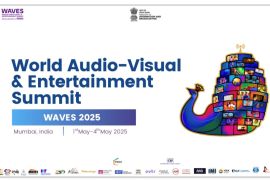 India akan gelar konferensi media audio-visual dan hiburan WAVES 2025
