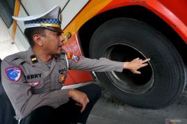 Pemeriksaan angkutan Lebaran di Tulungagung