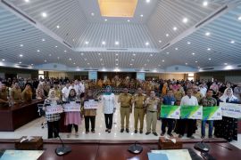 5.952 pekerja rentan di Kota Tangerang dilindungi jaminan sosial.