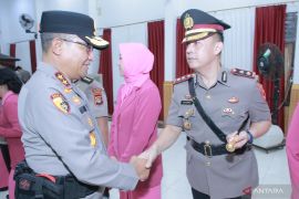 Kapolresta Kota Mataram atensi penyelesaian kasus korupsi masker COVID-19