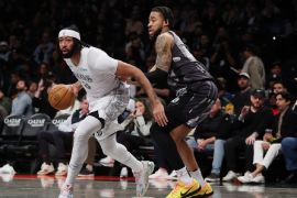 Anthony Davis kembali, Mavericks taklukkan Nets 120-101  