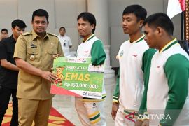 Gubernur Sumut tambah bonus  atlet PON dan Peparnas 2024