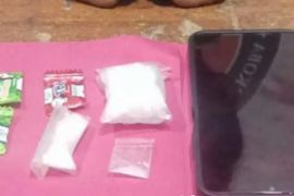 Polres Sukabumi Kota tangkap empat pengedar sabu-sabu dan ekstasi