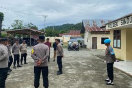 Polres Donggala dirikan sembilan pos pengamanan Perayaan Idul Fitri