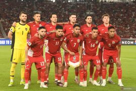 Babak pertama: Gol Romeny bawa Indonesia unggul 1-0 atas Bahrain