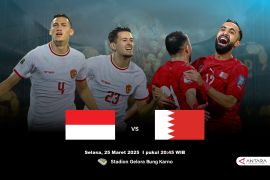 Prediksi Indonesia vs Bahrain, skor, head to head dan susunan pemain