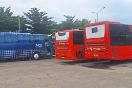 Dinas Perhubungan Kota Depok periksa kelaikan kendaraan angkutan Lebaran