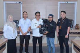 Pemkab HSS dan insan pers bersilaturrahmi jelang Idul Fitri