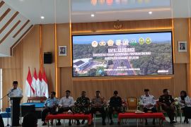 Pemda Konsel Rakor bersama Forkopimdajelang hari raya Idul Fitri 1446 H