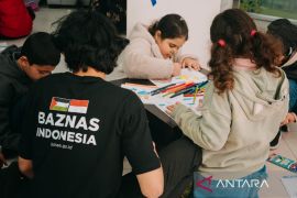 Baznas RI berikan "trauma healing" untuk pengungsi anak Palestina