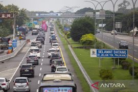 Kepadatan arus lalu lintas tol Palikanci