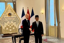 Menlu RI Sugiono dan Prancis pastikan kunjungan Presiden Macron pada Mei 2025