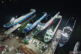 Begini suasana mudik gratis jalur kapal laut di Kendari