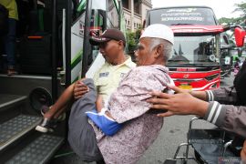 Mudik gratis BUMN 2025 di Surabaya