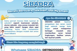 Anak-anak bisa sampaikan pengaduan dan saran lewat Sibadra