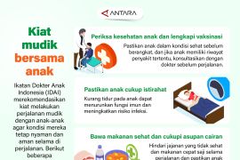 Kiat mudik bersama anak