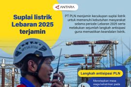 Suplai listrik Lebaran 2025 terjamin