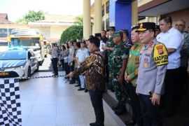Gubernur Sulut lepas rombongan mudik gratis tujuan Bolmut - Gorontalo