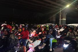 Polisi imbau pemudik motor yang bawa anak perbanyak istirahat