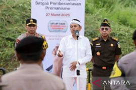 Gubernur Dedi Mulyadi pimpin apel Satgas Anti-Premanisme di kawasan industri