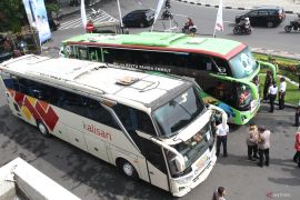 Pemberangkatan mudik gratis di Malang