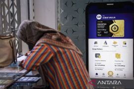 Harga emas Antam 27 Maret naik Rp7.000 ke angka Rp1,776 juta per gram