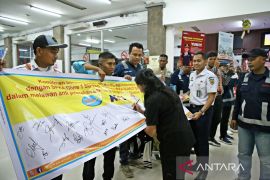 KAI-IPKA Sumut  sosialisasi anti pelecehan seksual di Stasiun Medan