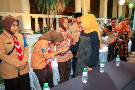 Khofifah puji pilar sosial dan Pramuka wujudkan masyarakat sejahtera