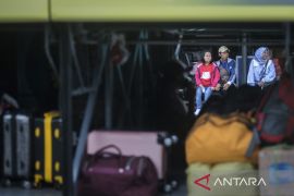 Pemberangkatan mudik gratis Kemenhub di Tangerang