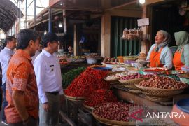 Jelang Idulfitri, Wako Payakumbuh tinjau harga pangan di Pasar Ibuh