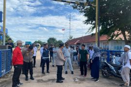 Kapolres Bangka Selatan cek pospam dan posyan operasi ketupat 2025