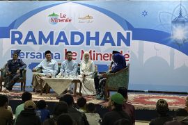 Artis dan atlet ikut berbagi berkah Ramadan bersama Le Minerale