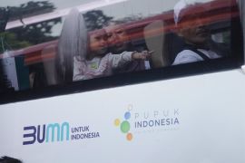 Pupuk Indonesia memberangkatkan 1.473 pemudik Program Mudik Bersama BUMN